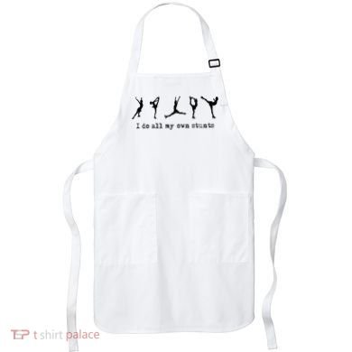 Figure Skating Cute Funny Ice Skating Apron