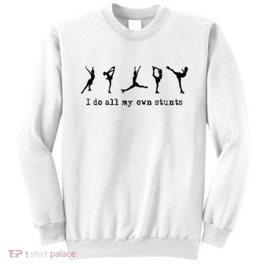 Figure Skating Cute Funny Ice Skating Sweatshirt