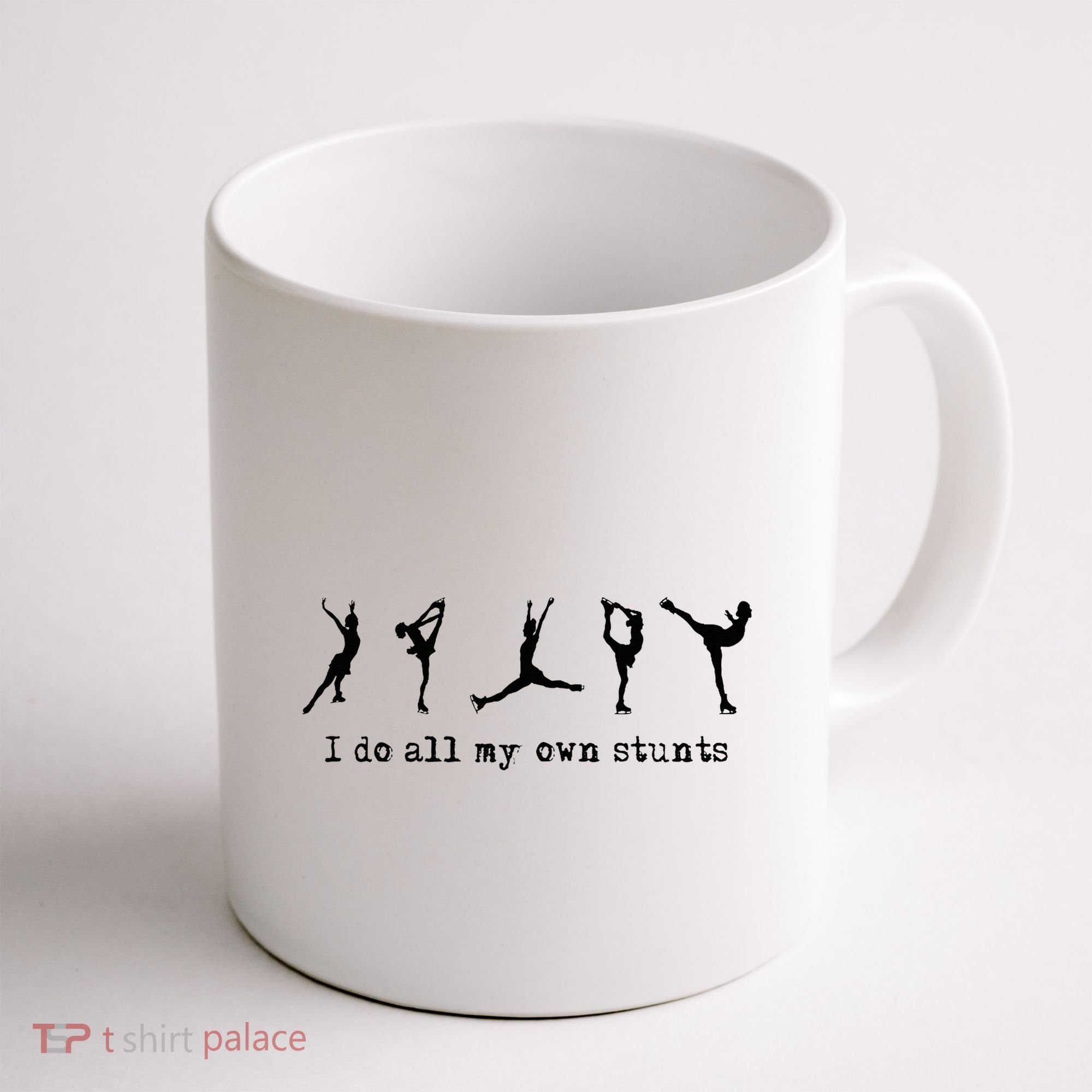 Figure Skating Cute Funny Ice Skating Coffee Mug