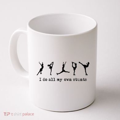 Figure Skating Cute Funny Ice Skating Coffee Mug