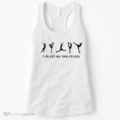 Figure Skating Cute Funny Ice Skating Women's Tank Top