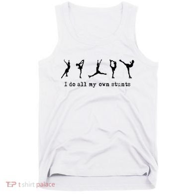 Figure Skating Cute Funny Ice Skating Tank Top