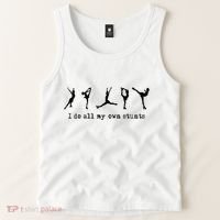 Figure Skating Cute Funny Ice Skating Tank Top thumb 2