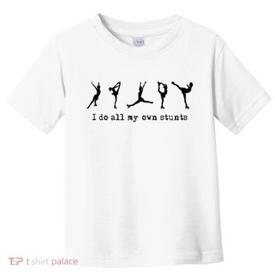 Figure Skating Cute Funny Ice Skating Toddler T-Shirt