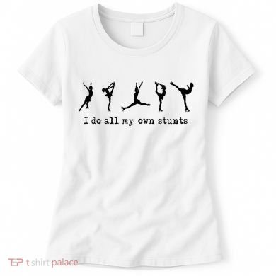 Figure Skating Cute Funny Ice Skating Women's T-Shirt