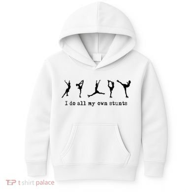 Figure Skating Cute Funny Ice Skating Kids Hoodie