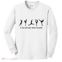 Figure Skating Cute Funny Ice Skating Kids Long Sleeve Shirt thumb 0