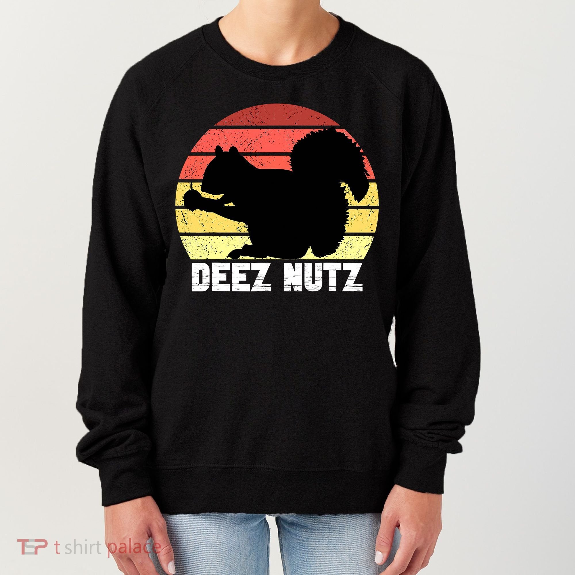 Funny Saying Deez Nutz Christmas Gopher Ugly Xmas Women's Sweatshirt