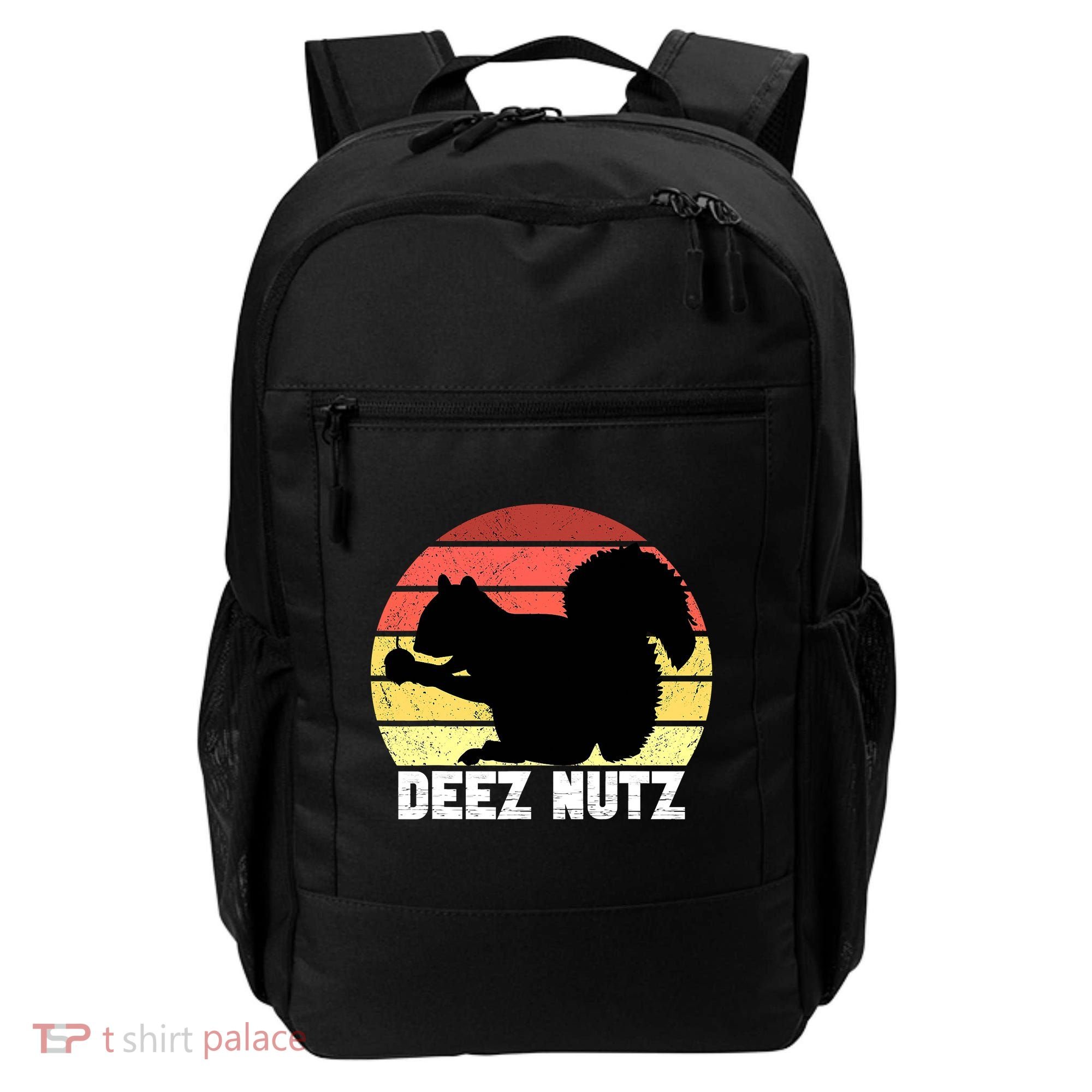 Funny Saying Deez Nutz Christmas Gopher Ugly Xmas Backpack