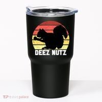 Funny Saying Deez Nutz Christmas Gopher Ugly Xmas Tumbler thumb 0