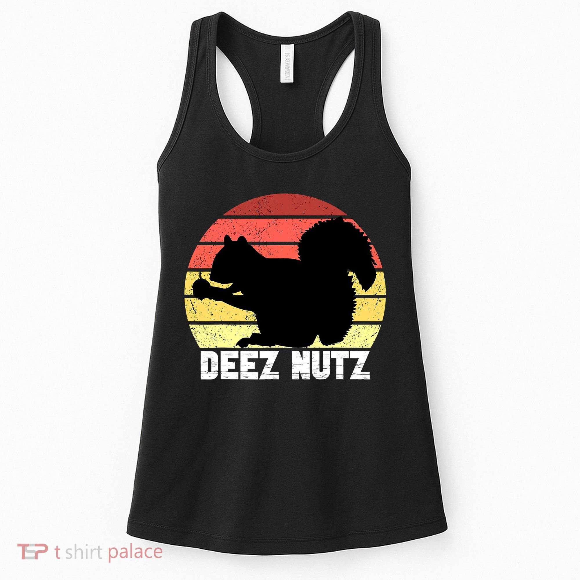 Funny Saying Deez Nutz Christmas Gopher Ugly Xmas Women's Tank Top
