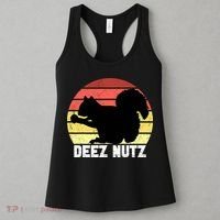 Funny Saying Deez Nutz Christmas Gopher Ugly Xmas Women's Tank Top thumb 3