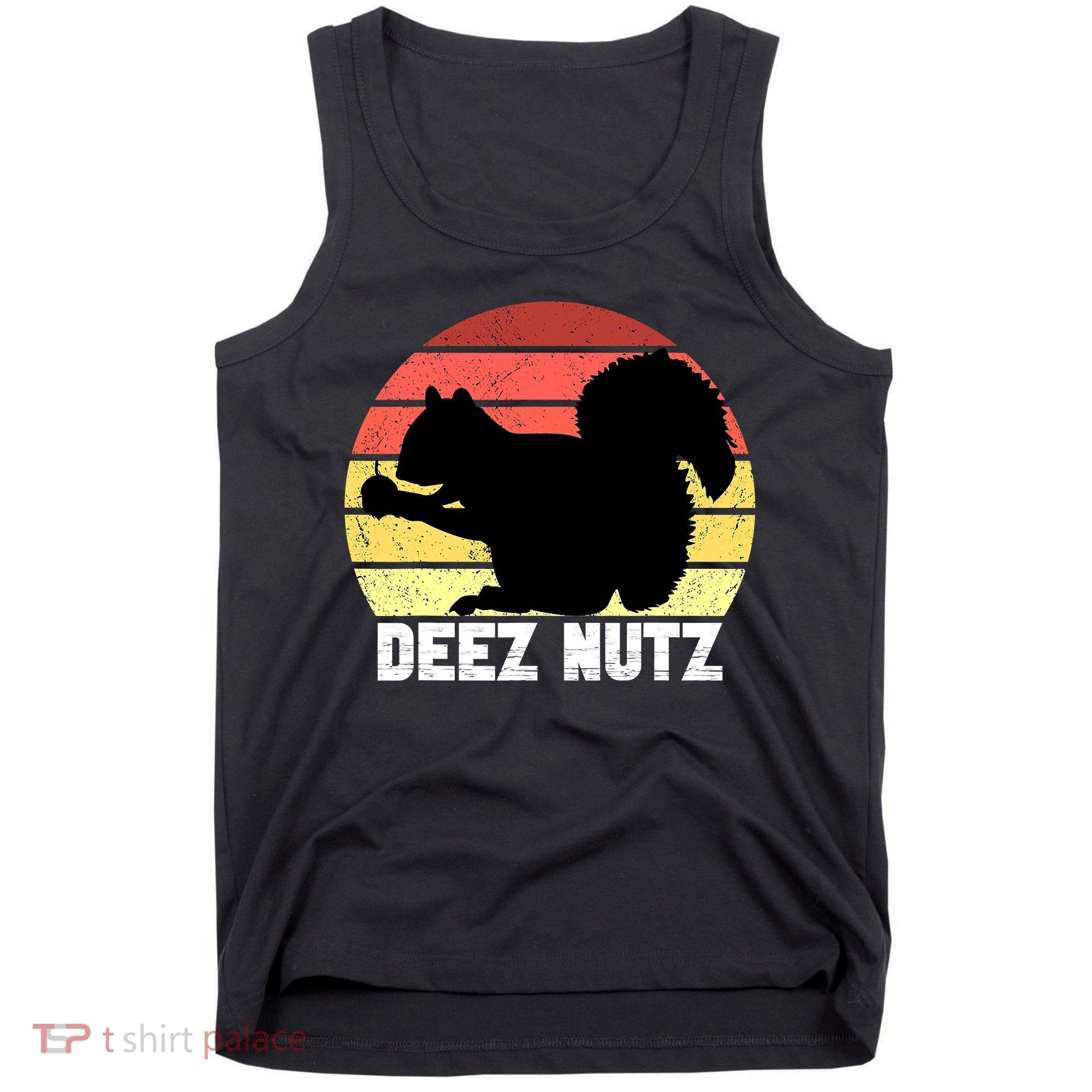 Funny Saying Deez Nutz Christmas Gopher Ugly Xmas Tank Top