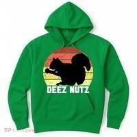 Funny Saying Deez Nutz Christmas Gopher Ugly Xmas Hoodie thumb 0