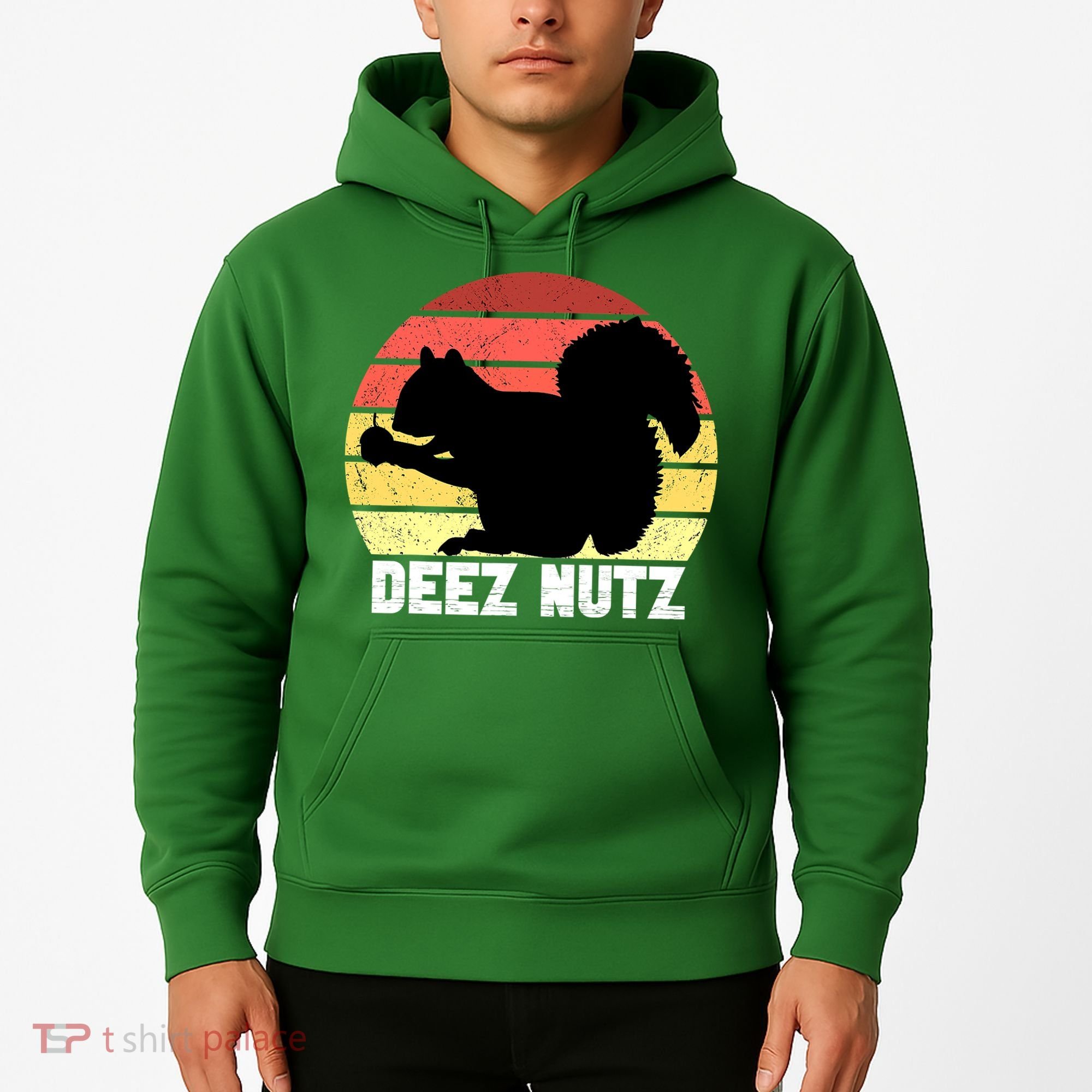 Funny Saying Deez Nutz Christmas Gopher Ugly Xmas Hoodie