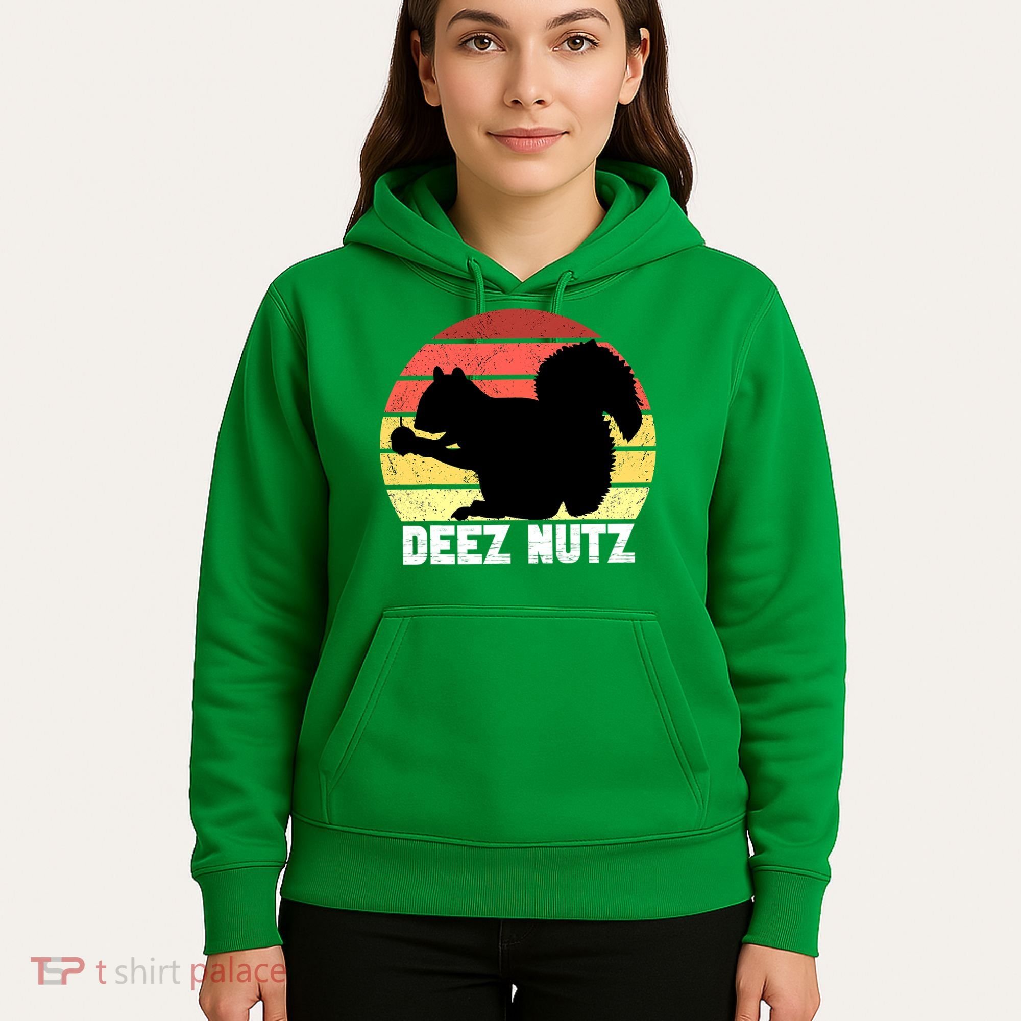 Funny Saying Deez Nutz Christmas Gopher Ugly Xmas Hoodie