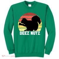 Funny Saying Deez Nutz Christmas Gopher Ugly Xmas Sweatshirt thumb 0