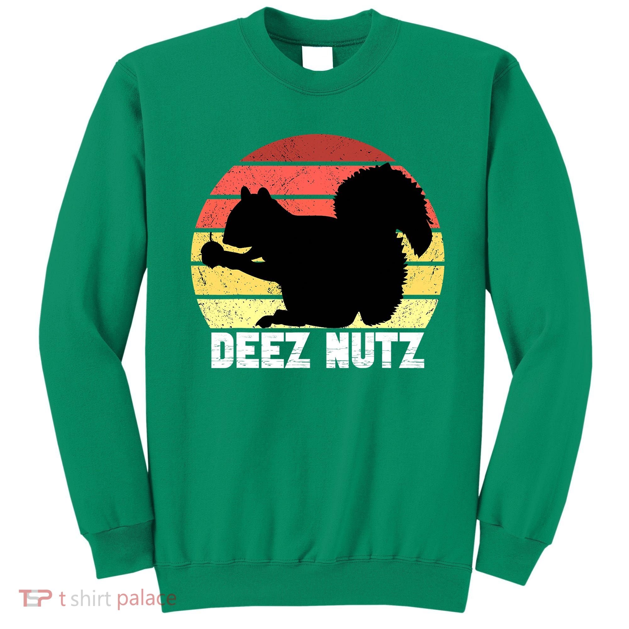 Funny Saying Deez Nutz Christmas Gopher Ugly Xmas Sweatshirt