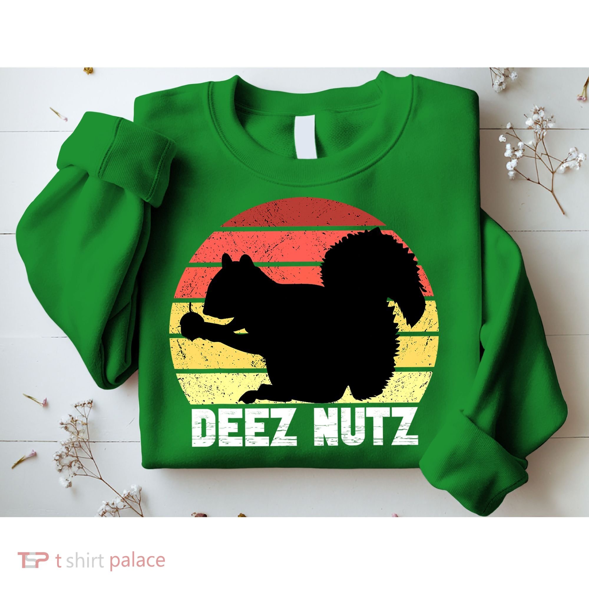 Funny Saying Deez Nutz Christmas Gopher Ugly Xmas Sweatshirt