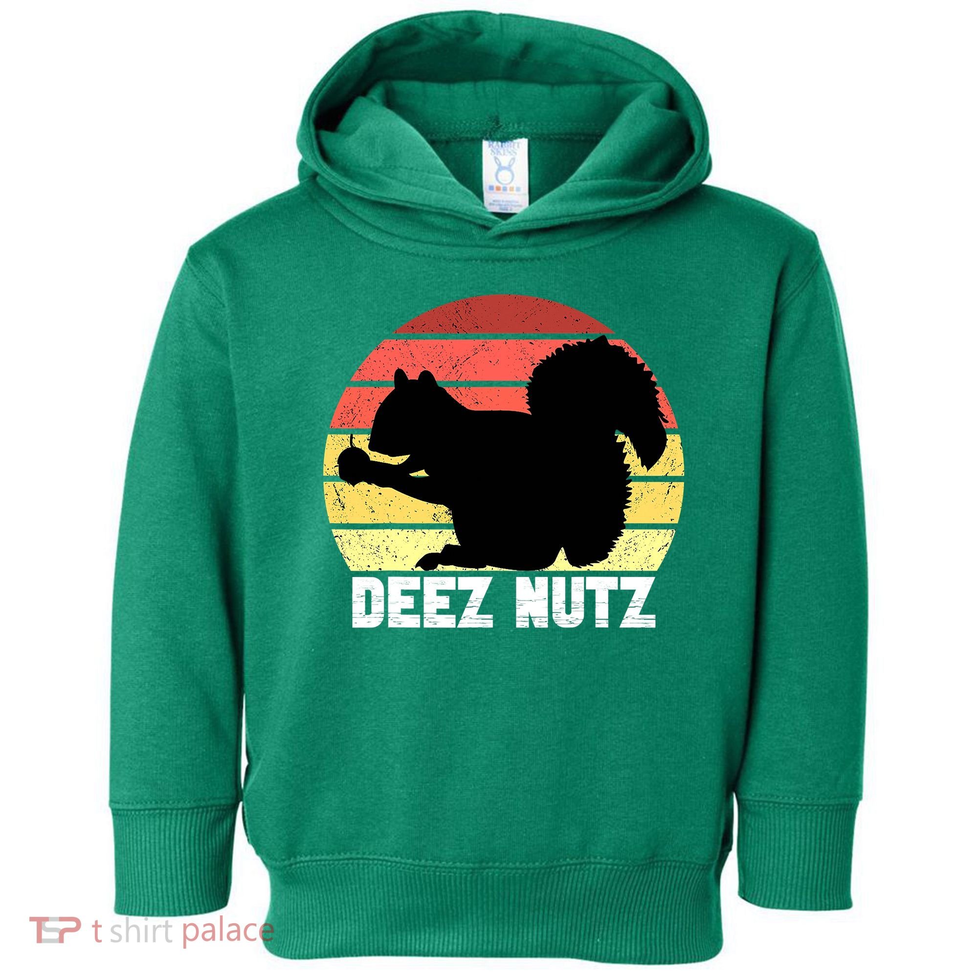 Funny Saying Deez Nutz Christmas Gopher Ugly Xmas Toddler Hoodie