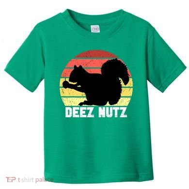 Funny Saying Deez Nutz Christmas Gopher Ugly Xmas Toddler T-Shirt