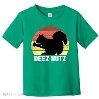 Funny Saying Deez Nutz Christmas Gopher Ugly Xmas Toddler T-Shirt thumb 0