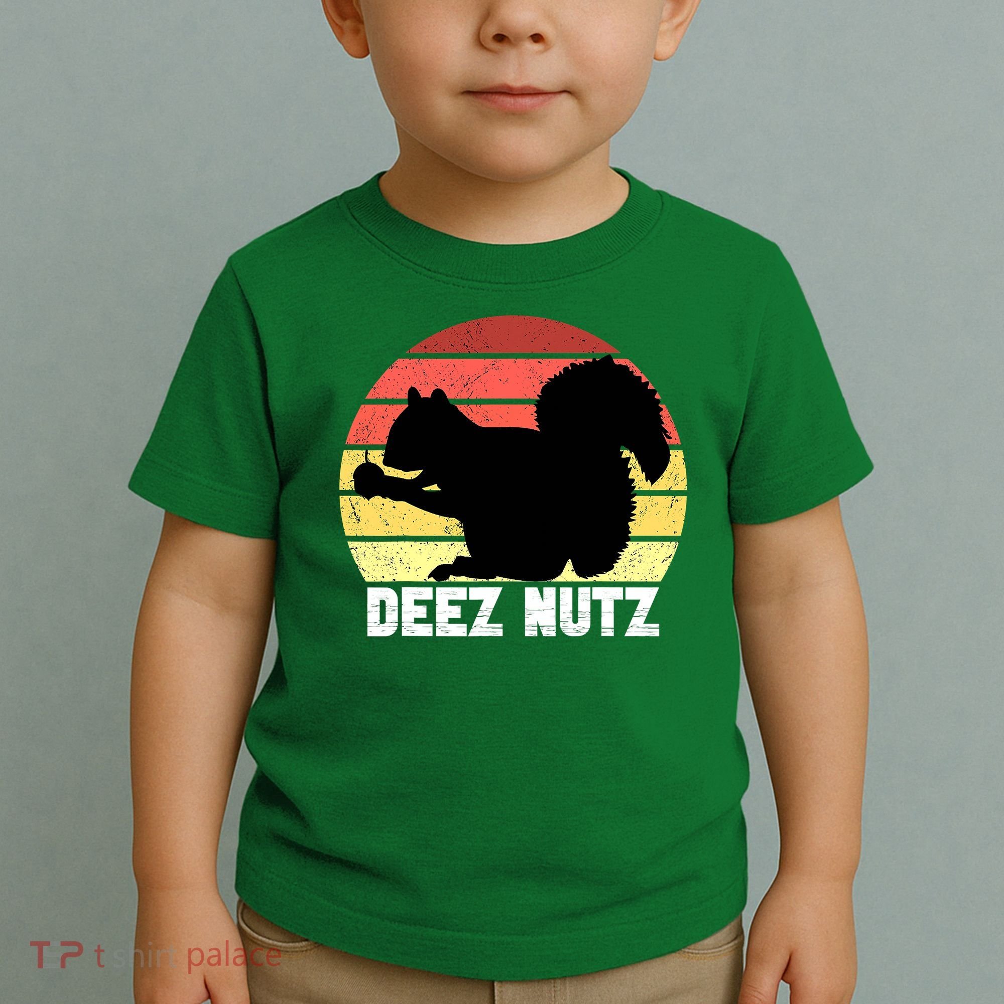 Funny Saying Deez Nutz Christmas Gopher Ugly Xmas Toddler T-Shirt