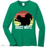 Funny Saying Deez Nutz Christmas Gopher Ugly Xmas Women's Long Sleeve Shirt thumb 0
