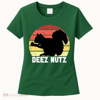 Funny Saying Deez Nutz Christmas Gopher Ugly Xmas Women's T-Shirt