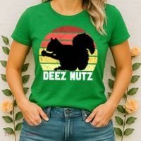 Funny Saying Deez Nutz Christmas Gopher Ugly Xmas Women's T-Shirt thumb 2