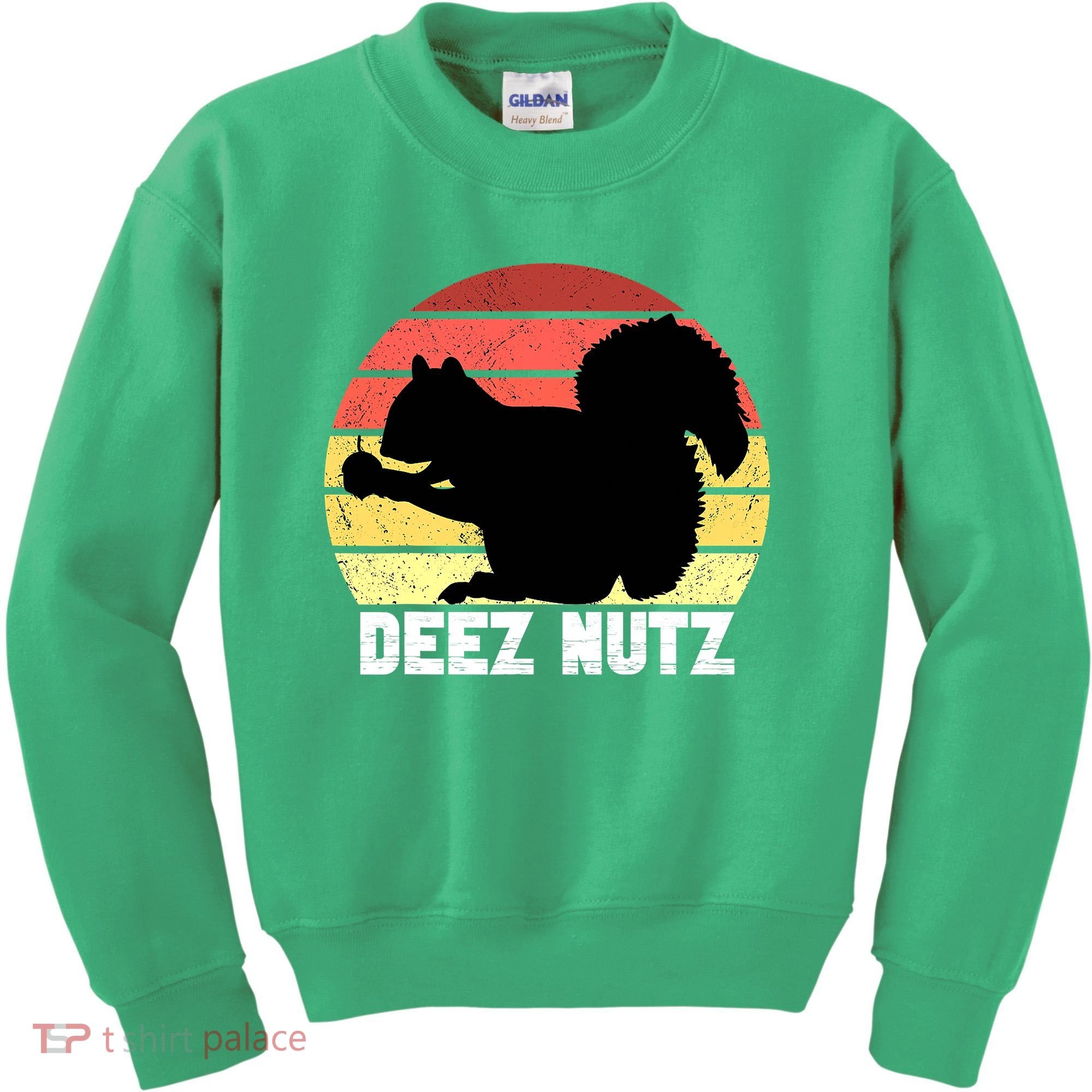 Funny Saying Deez Nutz Christmas Gopher Ugly Xmas Kids Sweatshirt