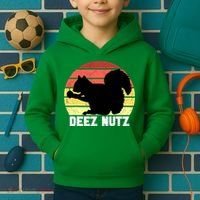Funny Saying Deez Nutz Christmas Gopher Ugly Xmas Kids Hoodie thumb 2