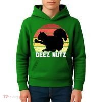 Funny Saying Deez Nutz Christmas Gopher Ugly Xmas Kids Hoodie thumb 4