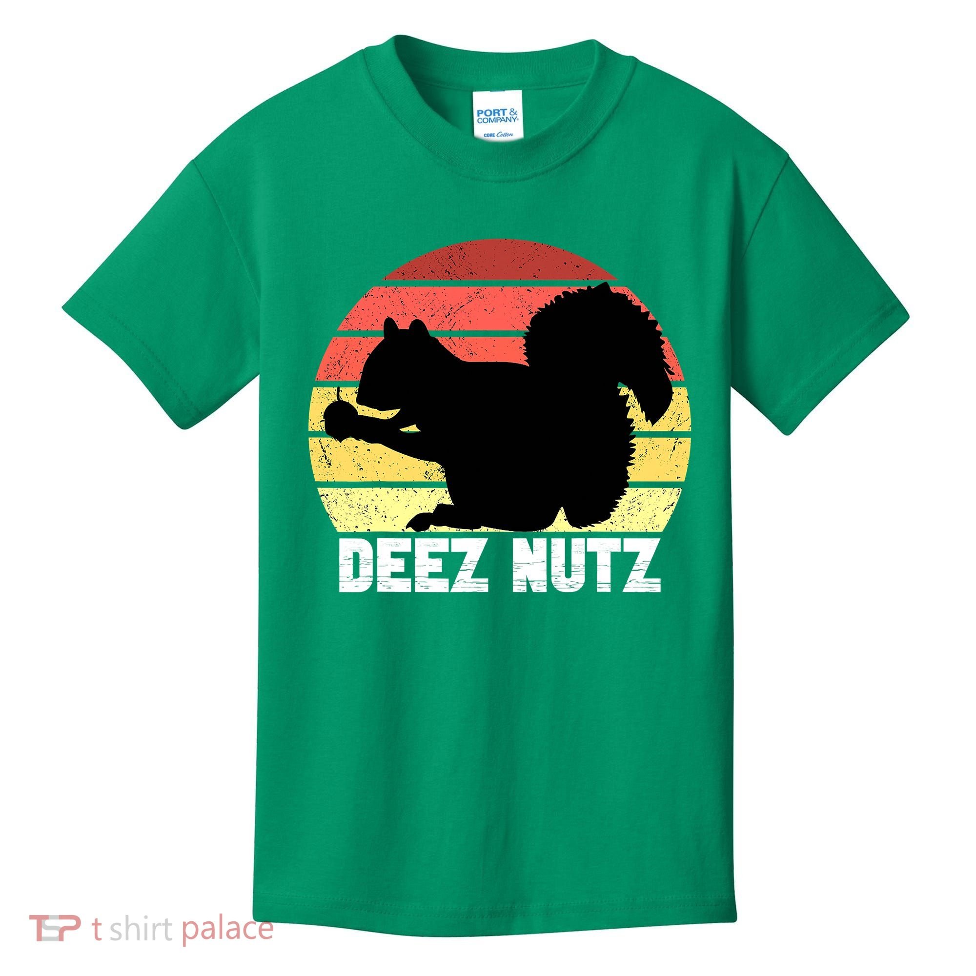 Funny Saying Deez Nutz Christmas Gopher Ugly Xmas Kids T-Shirt
