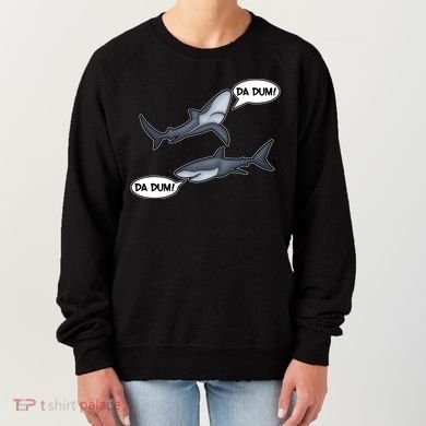 Funny Shark Da Dum Da Dum Women's Sweatshirt