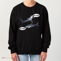 Funny Shark Da Dum Da Dum Women's Sweatshirt thumb 0
