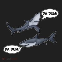 Funny Shark Da Dum Da Dum Women's Sweatshirt thumb 2