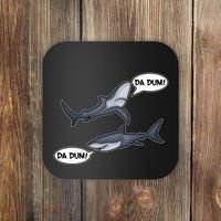 Funny Shark Da Dum Da Dum Coaster thumb 0