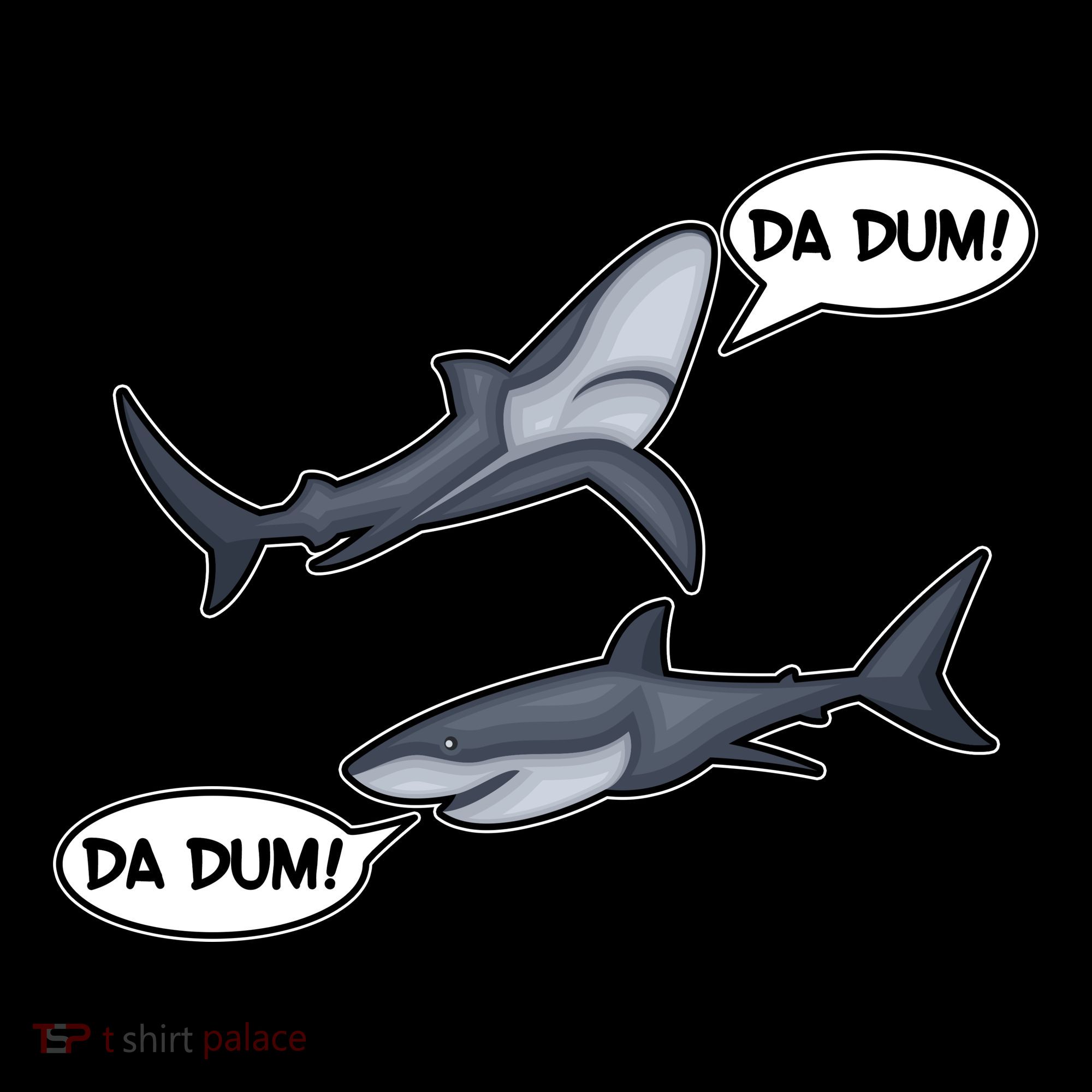 Funny Shark Da Dum Da Dum Coaster