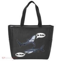 Funny Shark Da Dum Da Dum Tote Bag thumb 0