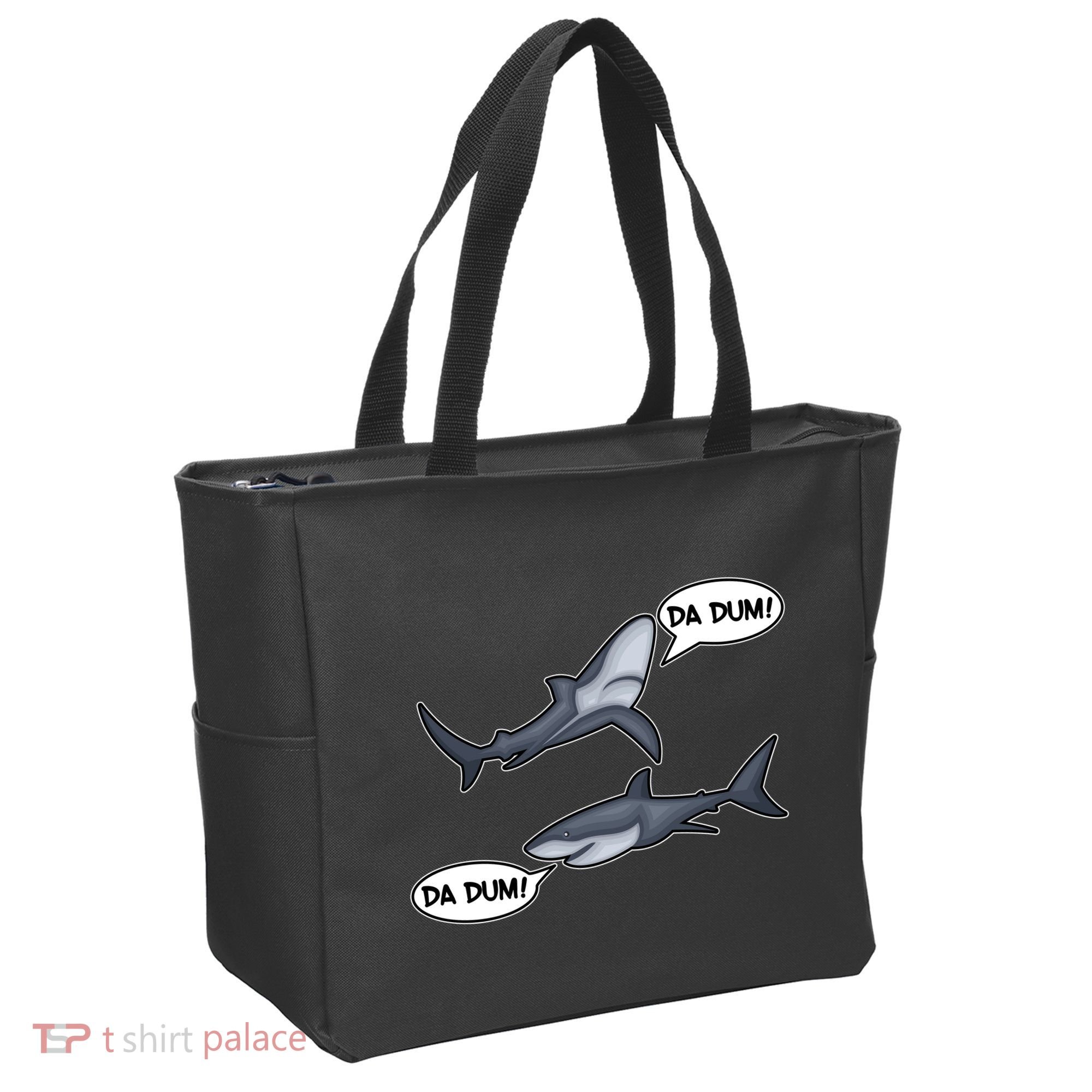 Funny Shark Da Dum Da Dum Tote Bag