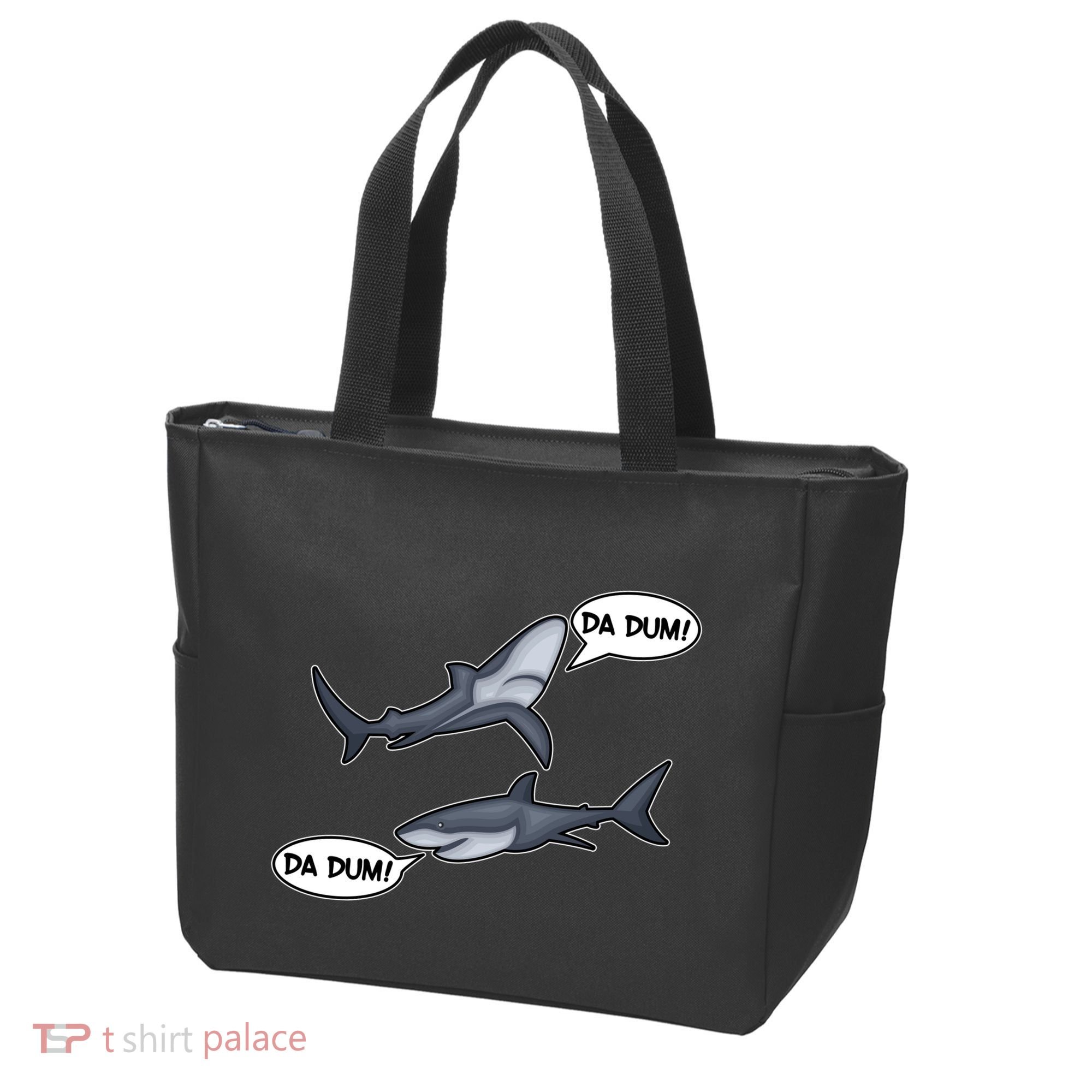 Funny Shark Da Dum Da Dum Tote Bag