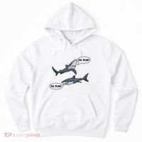 Funny Shark Da Dum Da Dum Hoodie thumb 0