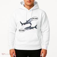 Funny Shark Da Dum Da Dum Hoodie thumb 2