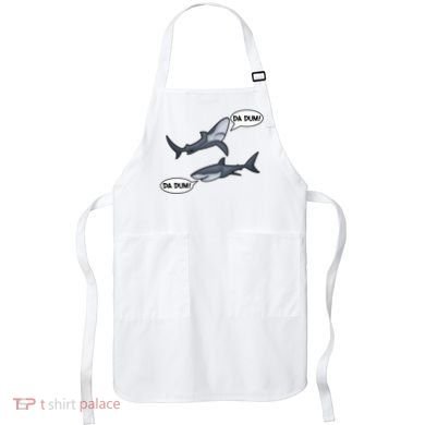 Funny Shark Da Dum Da Dum Apron