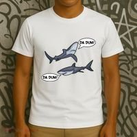 Funny Shark Da Dum Da Dum T-Shirt thumb 3