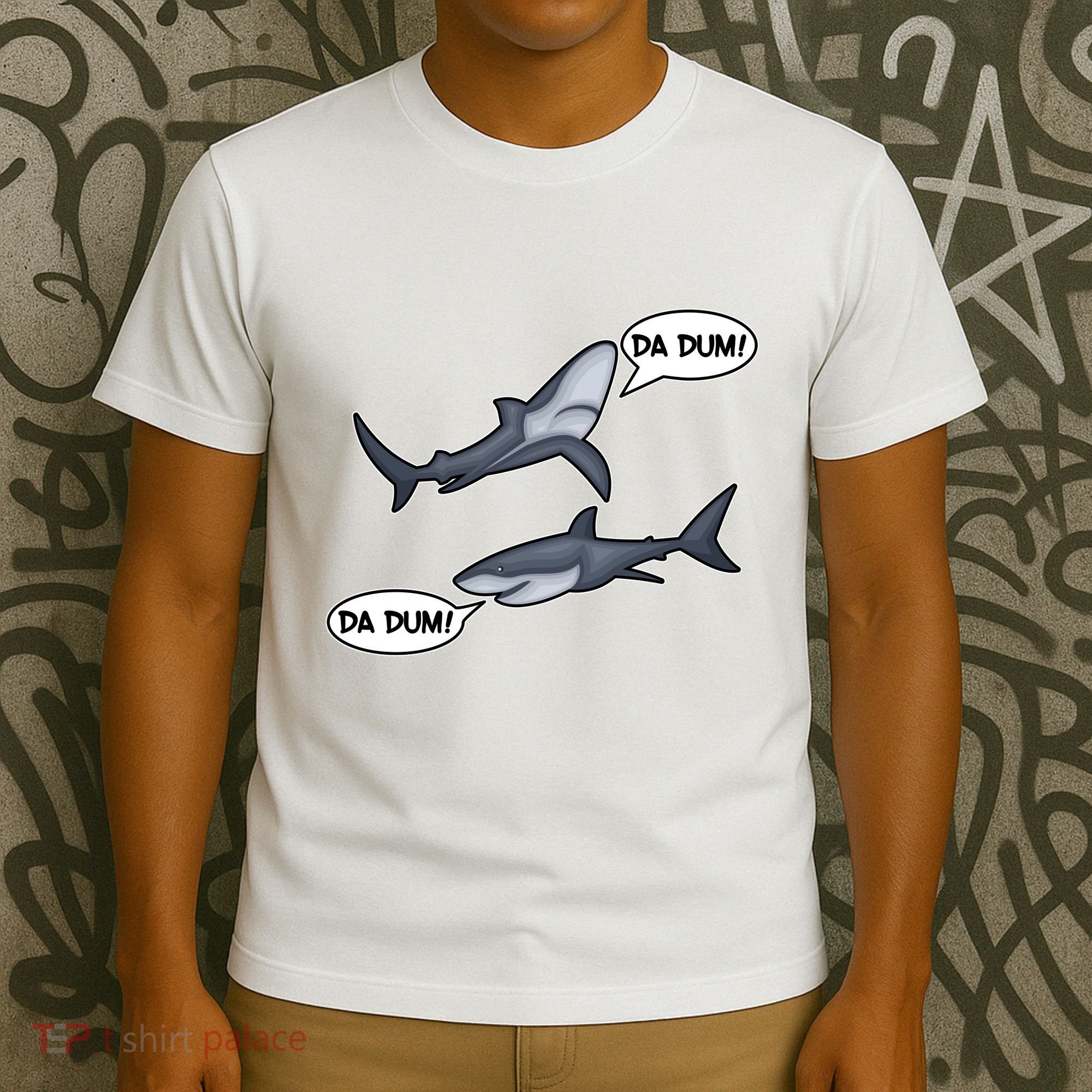 Funny Shark Da Dum Da Dum T-Shirt