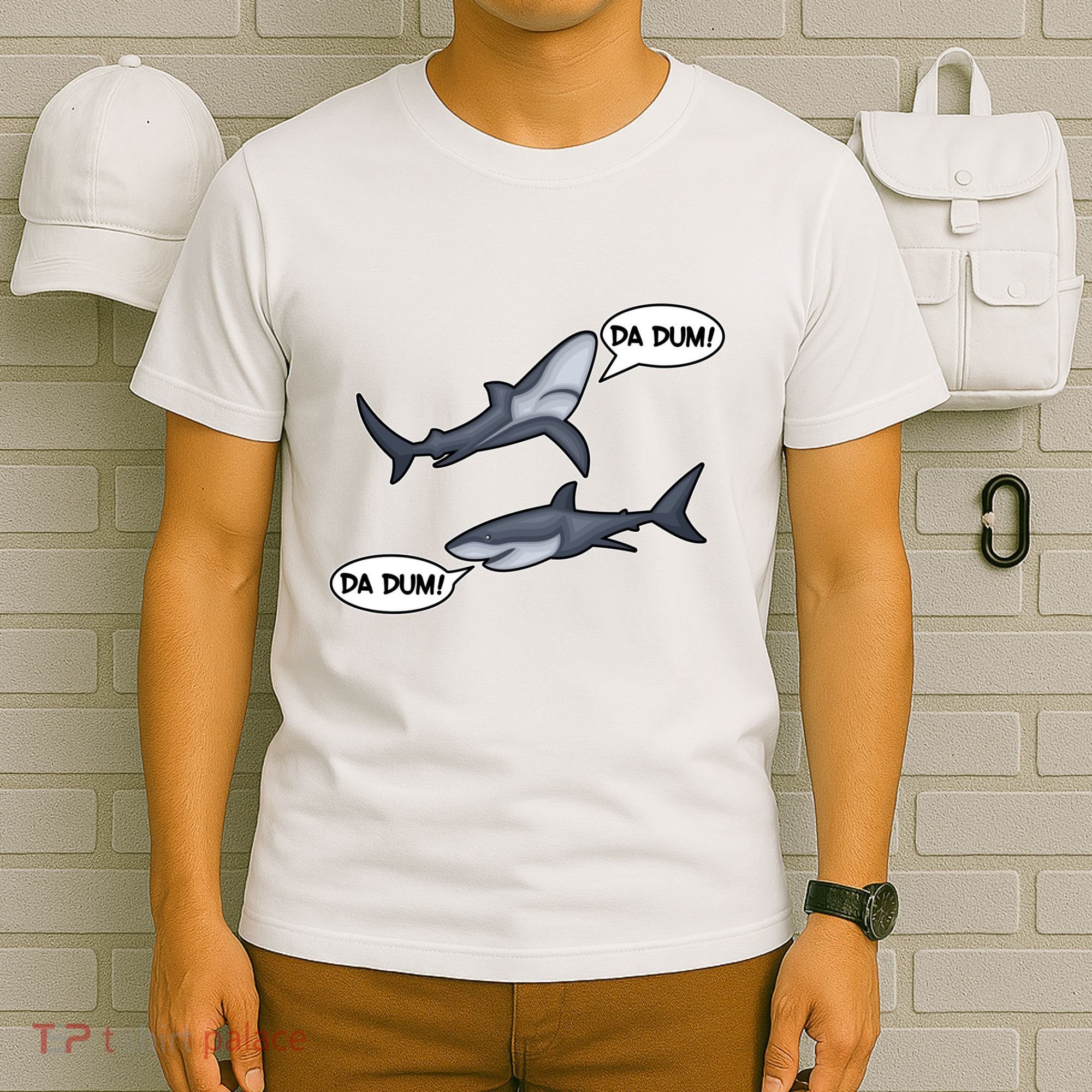 Funny Shark Da Dum Da Dum T-Shirt