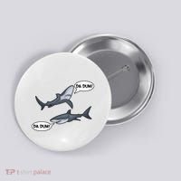 Funny Shark Da Dum Da Dum Button thumb 0