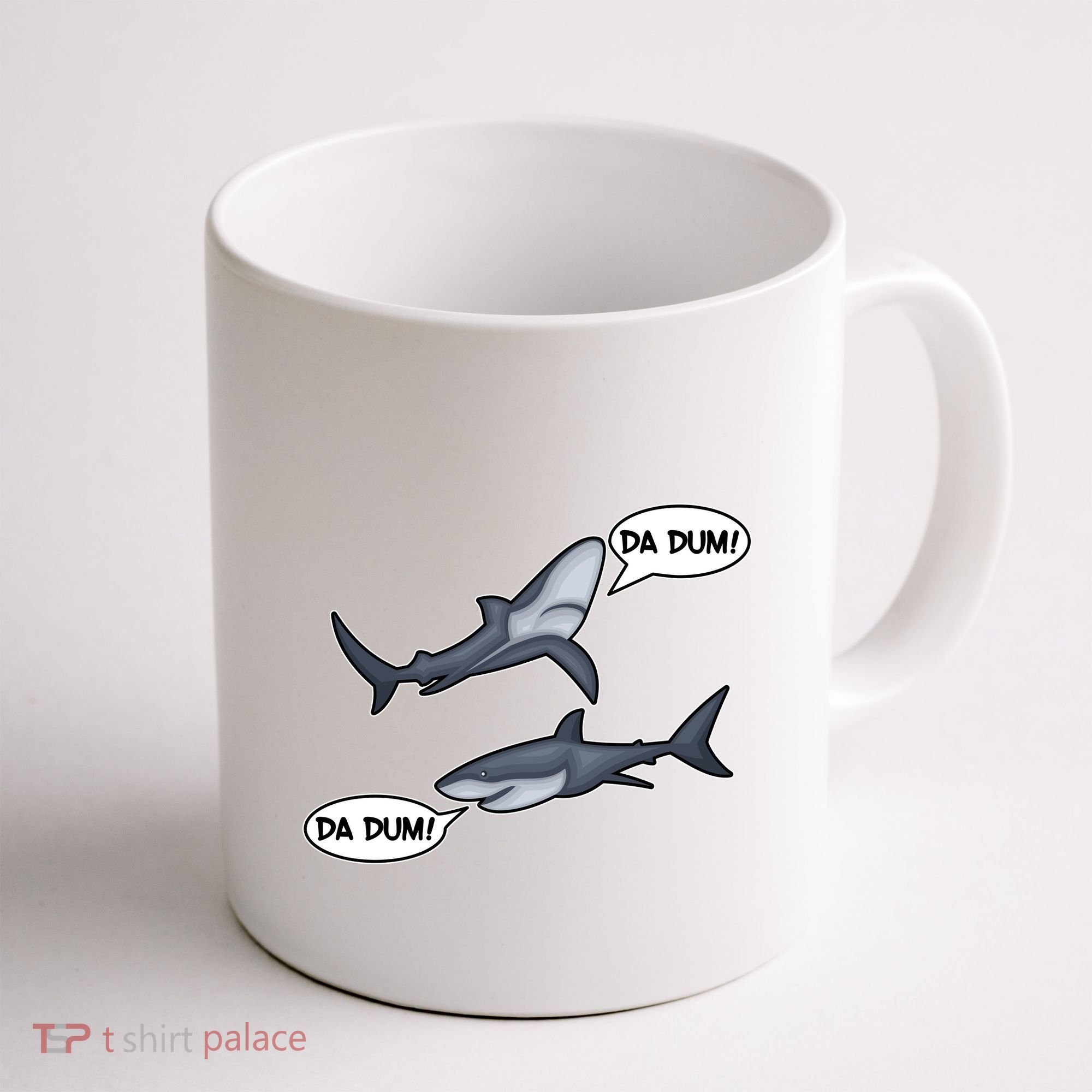 Funny Shark Da Dum Da Dum Coffee Mug